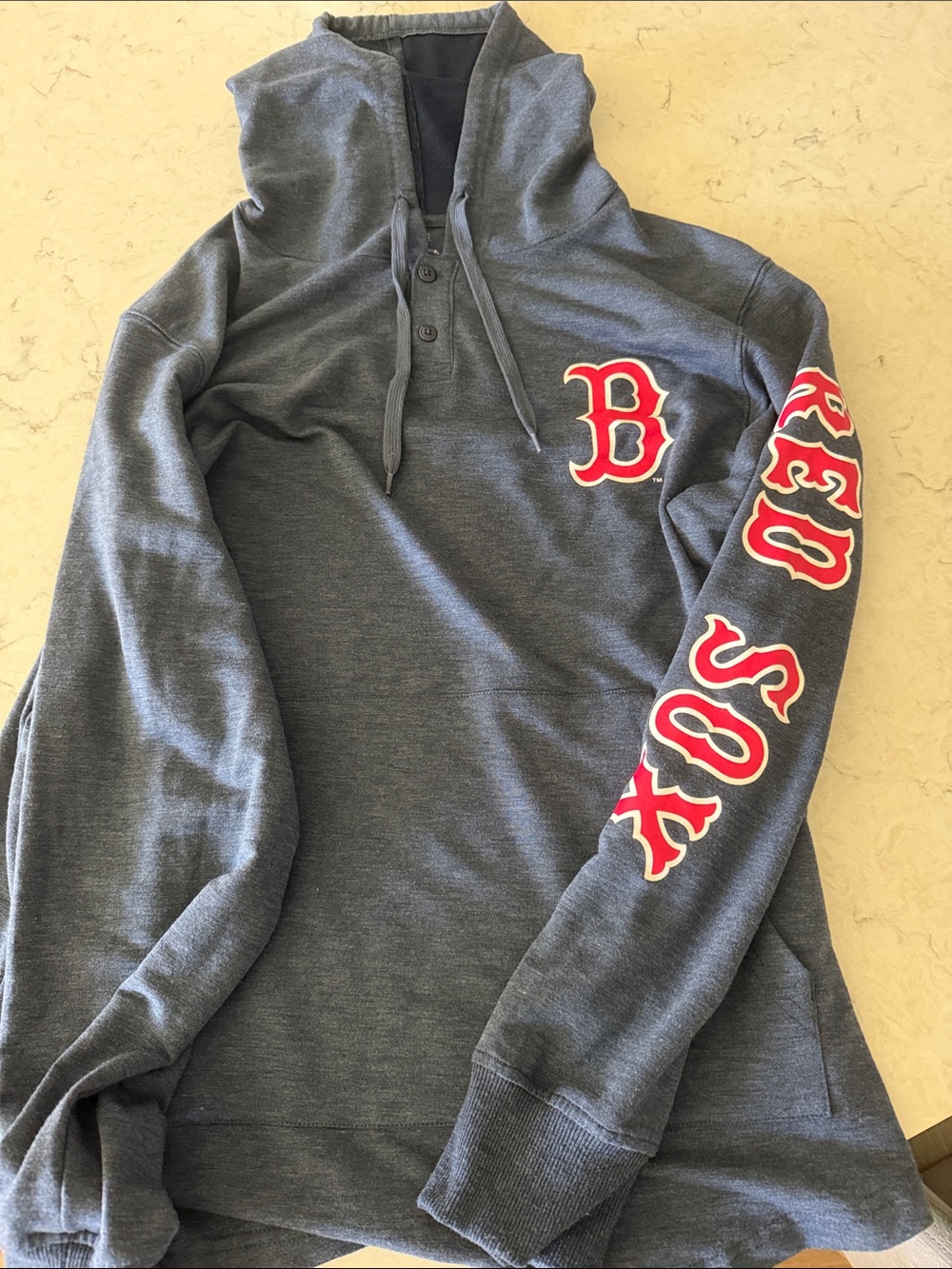 Boston Red Sox Hooded Henley M